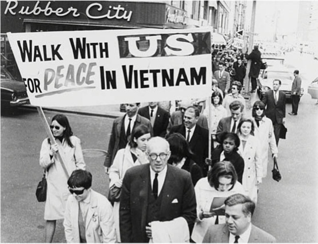 First Mass Demonstration Against Vietnam