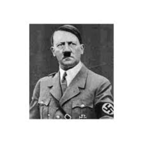 Adolf Hitler commits suicide as he knows Germany has lost the war.