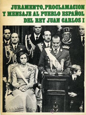 Proclamación de Juan Carlos I Rey de España