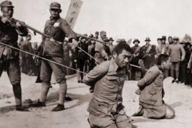 Shanghai massacre of 1927, Communists are fought against by Chiang-Kai-Shek