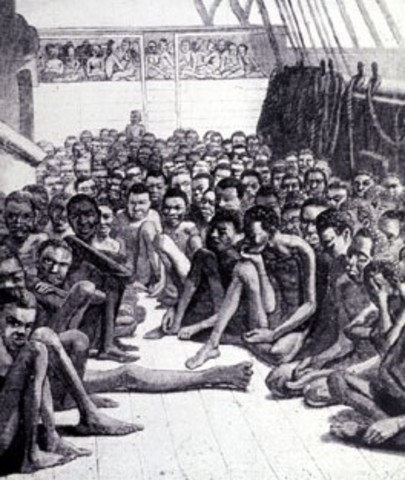 African slaves were brought to Virginia