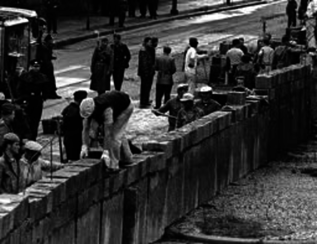 Construcción del Muro de Berlín