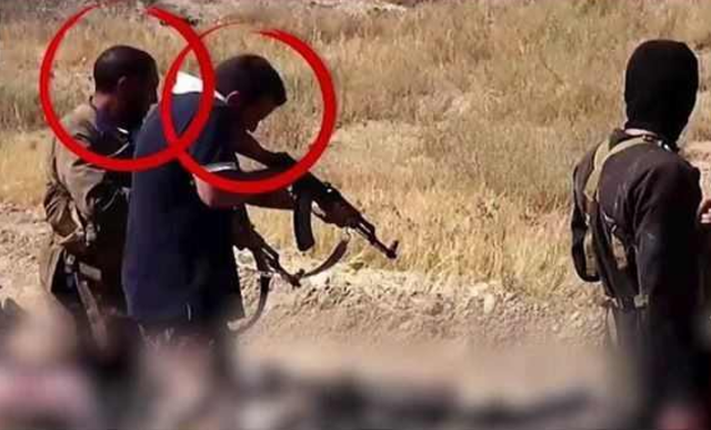 twin brothers killed 11 people in Tikrit. They were in an ISIS video