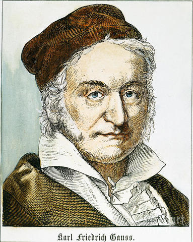 Karl Friedrich Gauss (Alemania, 1777 - 1855)