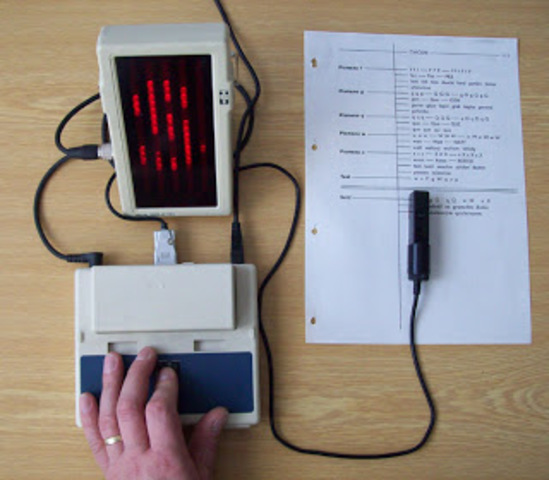 “Optacon” Telesensory