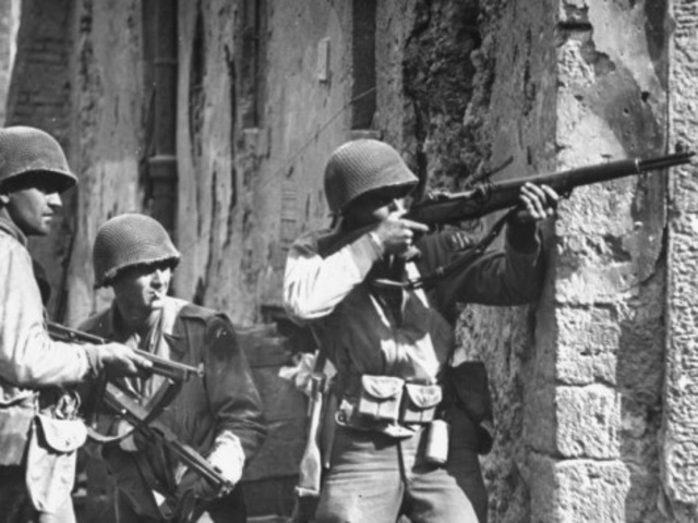 Beginning of the Battle of Cisterna