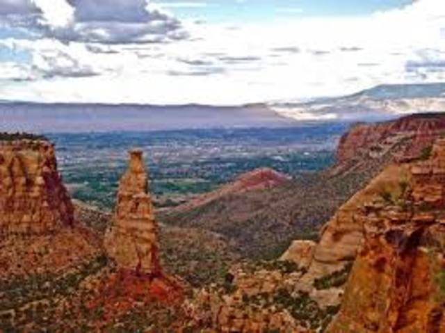 My buddy Franz dropped me off at the grand junction. Franz dropped me off at the Grand junction in Colorado It was a trip that took us a few days to complete but we did it.