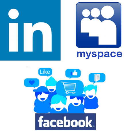 MY SPACE, FACEBOOK Y LINKEDIN