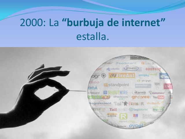 Burbuja del internet