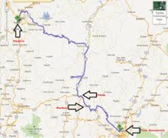 Linea a Larga Distancia Bogotá-Medellin