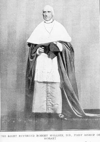 First bishop of Tasmania