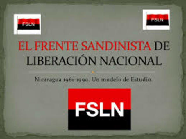 La guerrilla del frente Sandinista