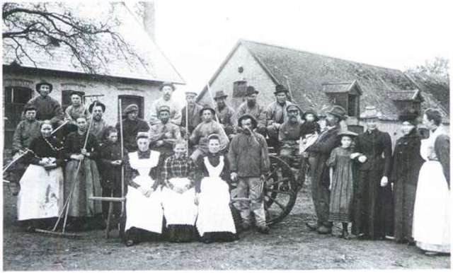 Landarbejderfamiliens bolig var meget lille