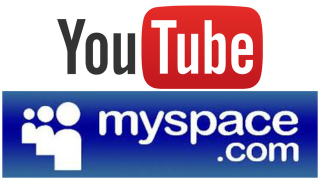 Youtube y MySpace