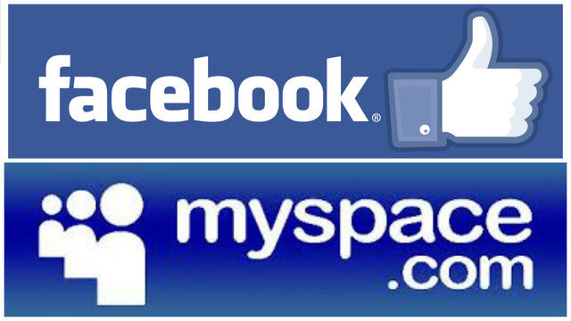 facebook y MySpace