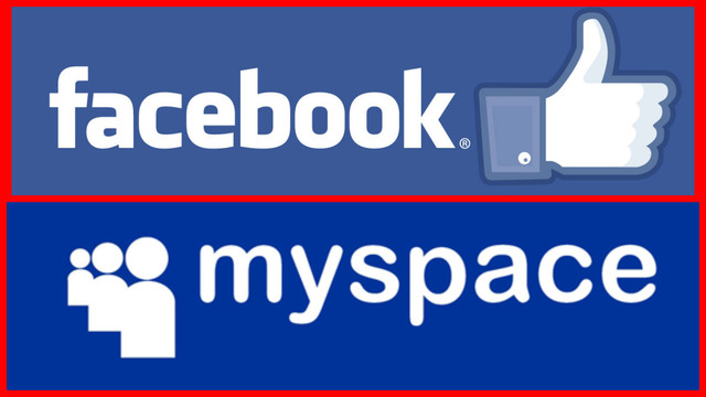 Facebook y MySpace
