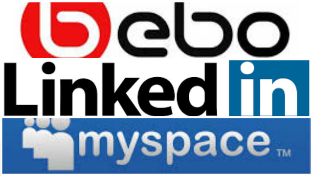 myspace,bebo y linkedin