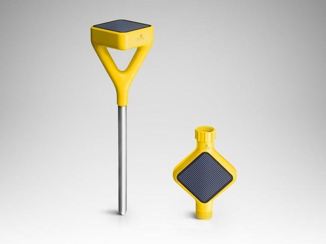 Sensor de jardín y la válvula de agua Edyn