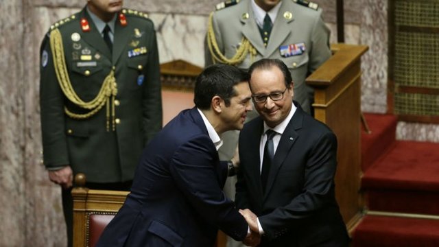 ‘France to stand by Greece to lighten debt burden’, says Hollande
