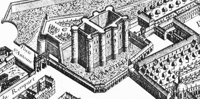 Parisians storming the Bastille