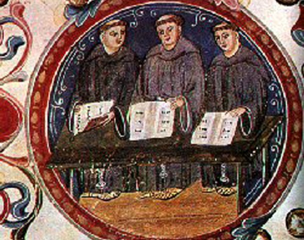 Llegada de los franciscanos a Nueva España