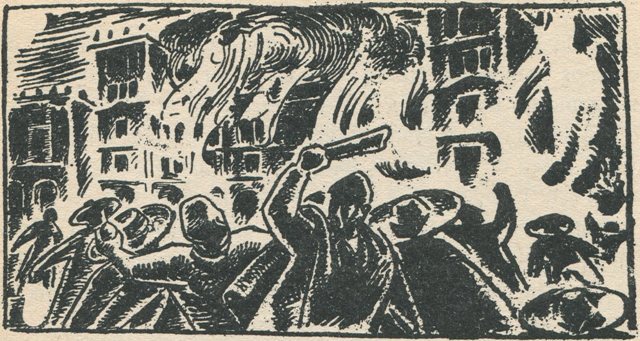 Motín en la ciudad de Nueva Espaa