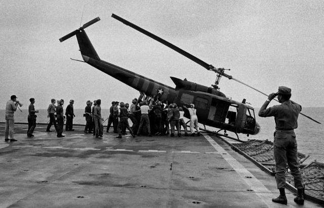 Last Troops Withdraw from Vietnam
