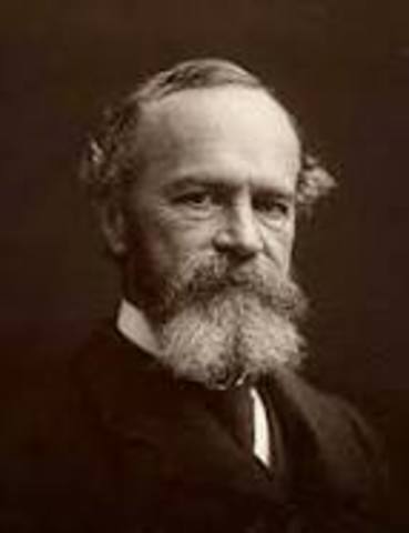 1890: William James