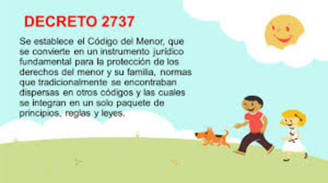 Se establece el codigo del menor