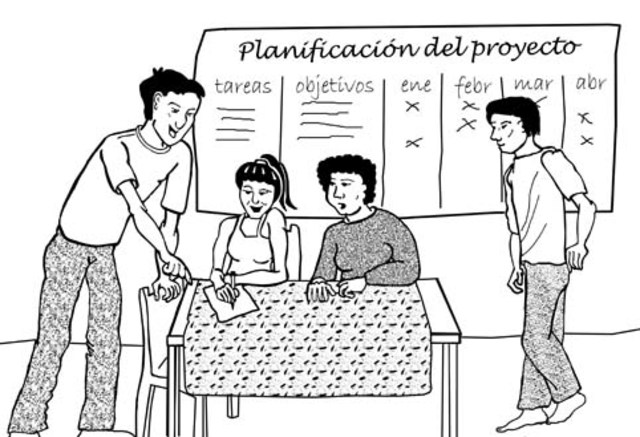 Creación de grupos y planificación del trabajo