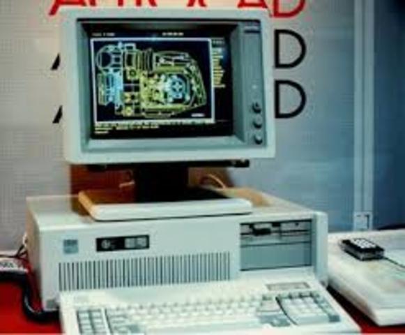 AutoCAD Lanzamiento inicial 1982 -  Es un programa de diseño asistido por computadora para dibujo en dos y tres dimensiones. Actualmente es desarrollado y comercializado por la empresa Autodesk.