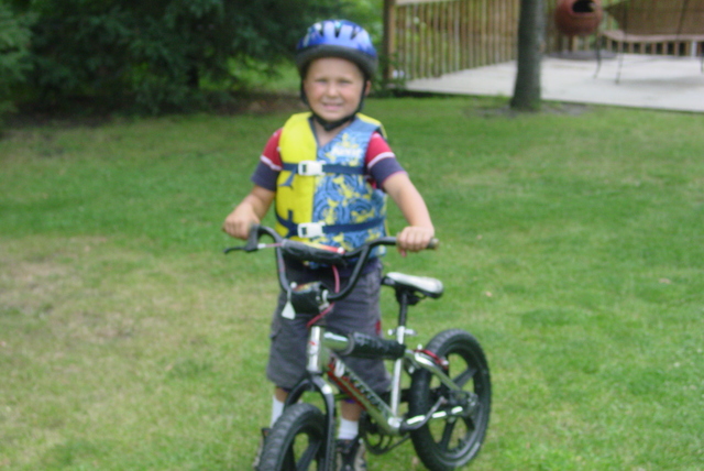 I learned to ride a bike