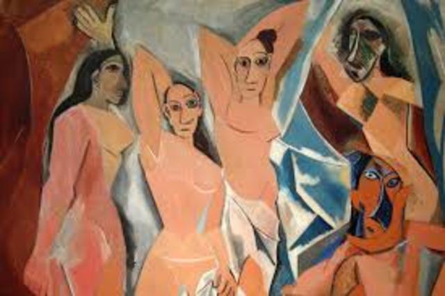 Picasso. Demoiselles d'Avignon