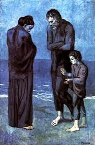 Picasso. Poveri in riva al mare