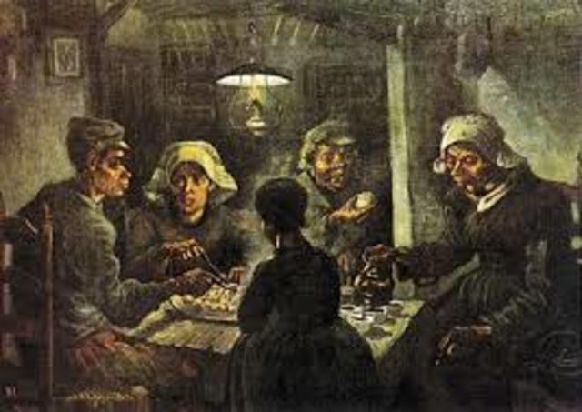 van Gogh. Mangiatori di patate