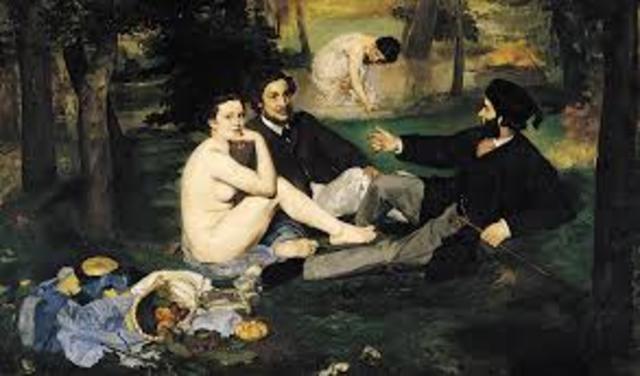 Manet. Colazione sull'erba