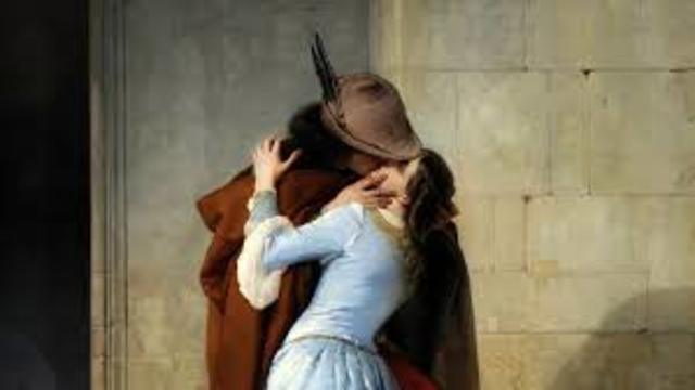 Hayez. Bacio