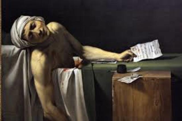 David. Morte di Marat