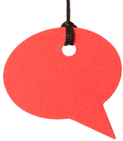 I spoke for the first time