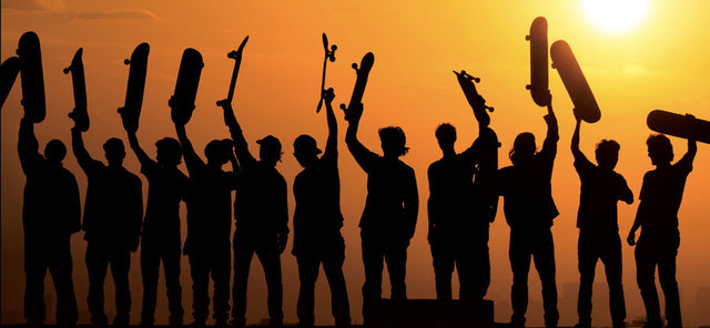 The start of skating