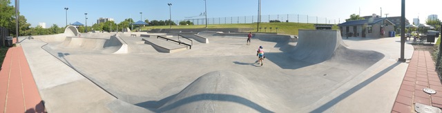 The first skatepark