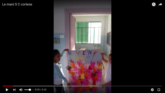 Scuola primaria al Soriano: primo giorno in classe