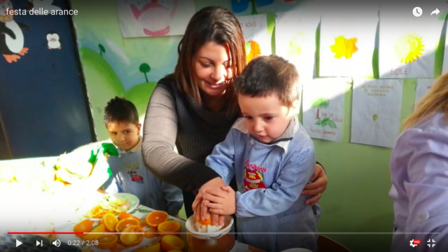 Scuola dell'infanzia: festa delle arance