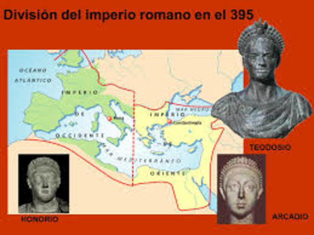 Division del imperio Romano