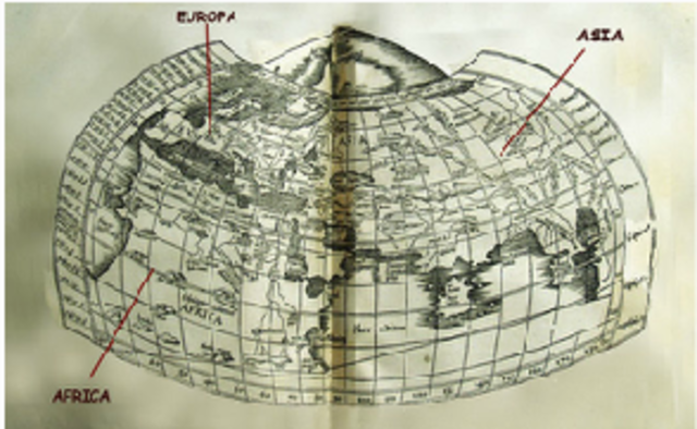 Elaboración de un mapamundi
