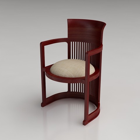 Barrel chair