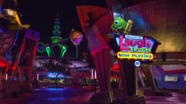 Monsters Inc. Laugh Floor Opens