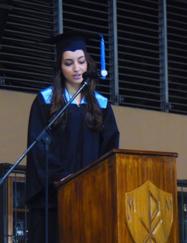 Graduación como Bachiller en Ciencias y Letras