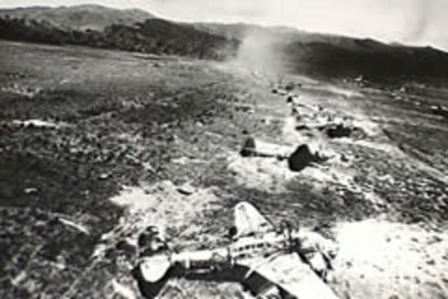 Japanese forces launches