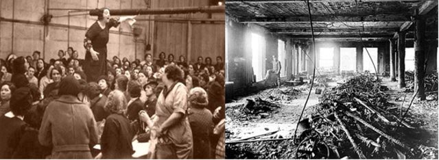 Manifestación del marzo de 1908.